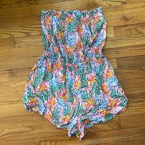 Womens H&M Strapless Romper